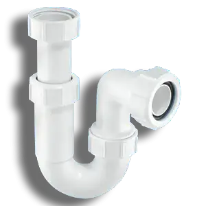 McAlpine 32mm ASA10 Adjustable Inlet 'P' Trap 1 1/4"