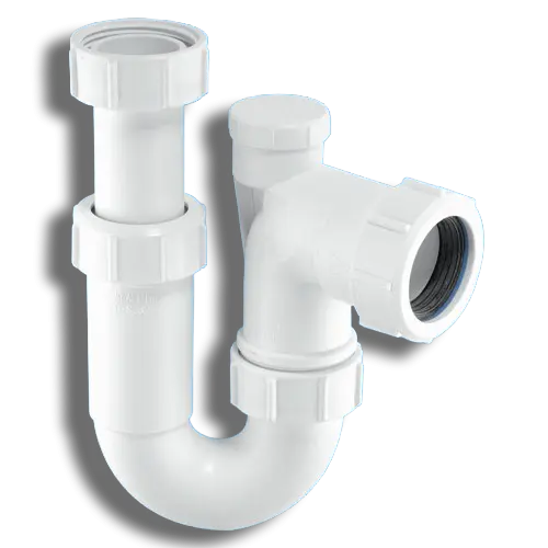 McAlpine  Adjustable/Silent P Trap  1.5" ASC10V 75mm