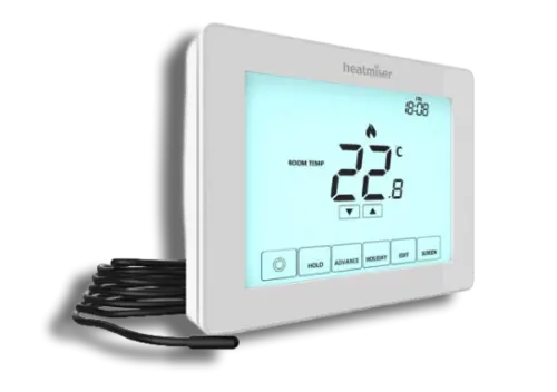 Heatmiser Touchscreen Elctrc Floor Heating Thermostat Touch-e V2