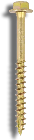 TIMCO Advanced Coach Screws Hex Yellow 6.0mm (8030002M) - EpicCentre Supply Ltd