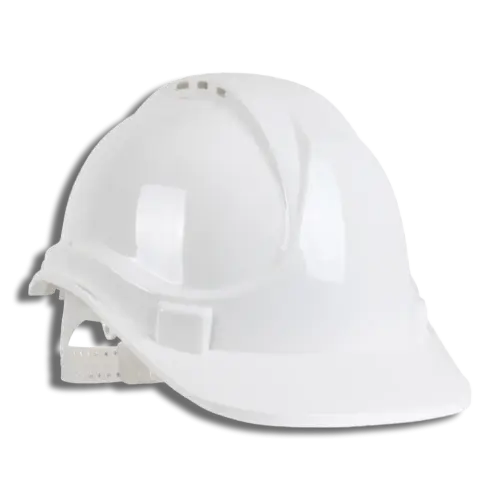Harness Safety Helmet White