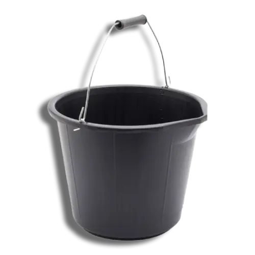 Black Builders Bucket 3 Gallon (14L)