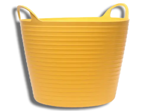 Faithfull FAIFLEX42Y Flex Tub 42L Yellow