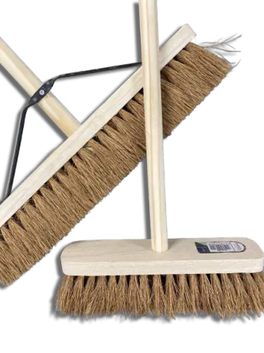 300mm Soft Coco Broom Head & Handle