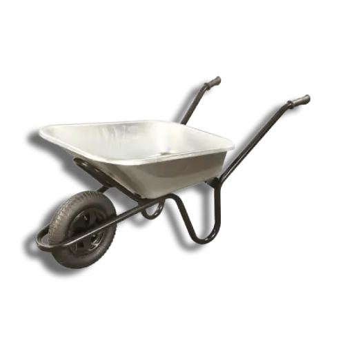 Galvanised Endurance Wheelbarrow Puncture Proof Wheel 90L