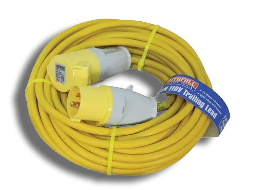 Faithfull 14m 110V 16A Power Plus Trailing Lead