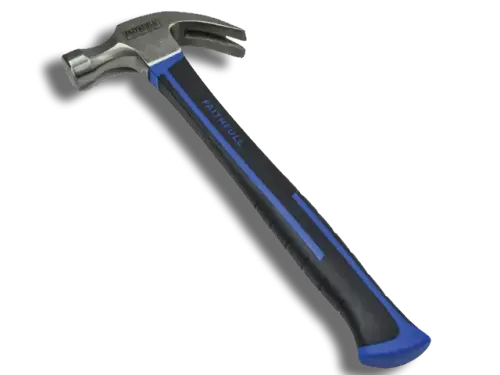 Faithfull Claw Hammer Fibreglass Handle 567g