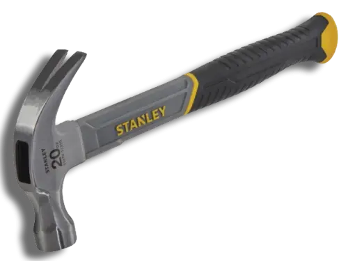 Stanley STA051310 Curved Claw Hammer Fibreglass Shaft 570g(20oz)