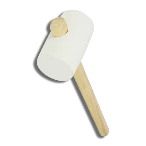 TIMCO Rubber Mallet White (24oz)
