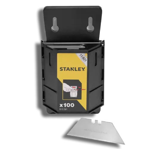 Stanley 1992B Knife Blades Heavy-Duty (Pack 100) Dispenser STA811921