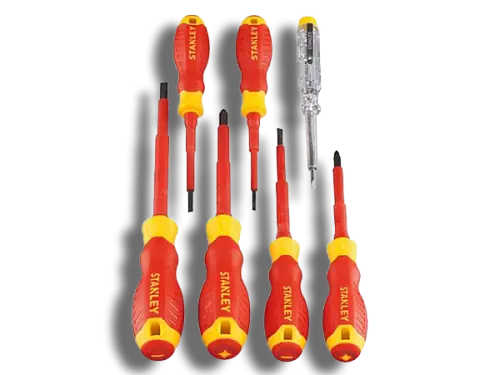 Stanley VDE Screwdriver Set 7 Piece STA060033