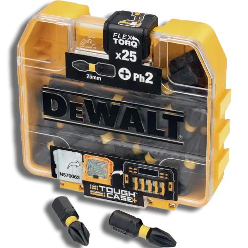 Dewalt DEWDT70555TQ Impact Torsion Bits PH2 x 25mm