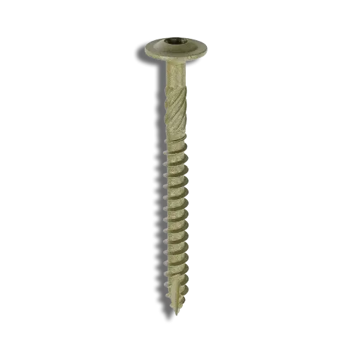 6.7mm x 75mm PK50 TIMCO Timber Frame Screw HEX Green