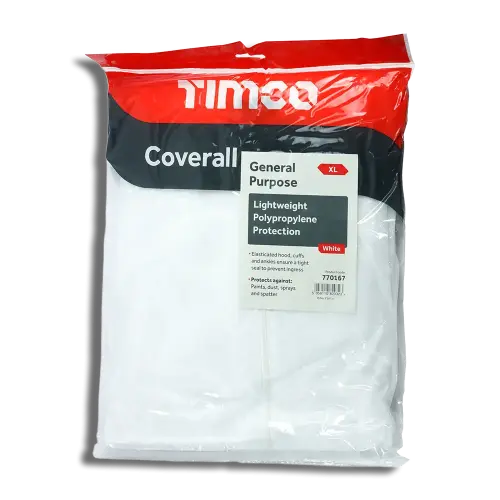TIMCO General Purpose Coverall White (XL) 770167