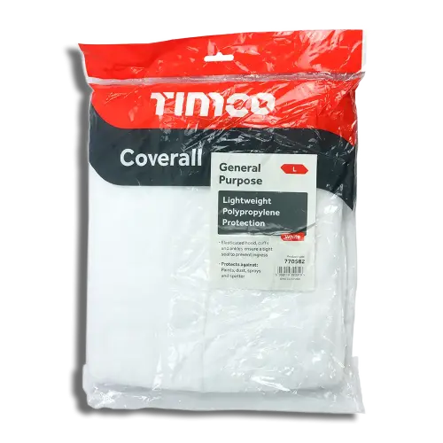 TIMCO General Purpose Coverall White (L) 770582