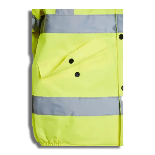 (2XL) Hi-Vision Yellow Bomber Jacket (7620003) - EpicCentre Supply Ltd