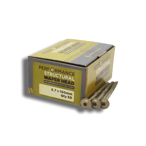 Samac 220x 8mm Perf Wafer Structural Screws Box of 50