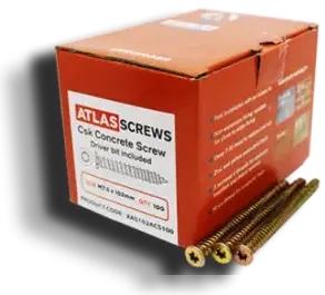 SAMAC Atlas Concrete Screws ZYP 7.5mm