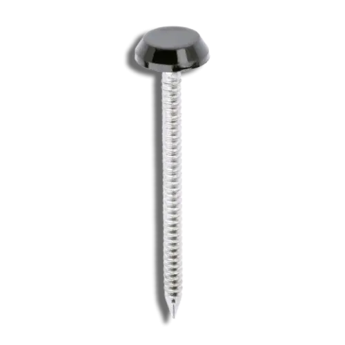 TIMCO Poly Nails Black 50mm PK 25
