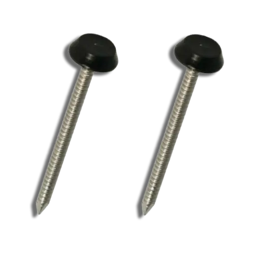 TIMCO Poly Pins Black 40mm PK 50