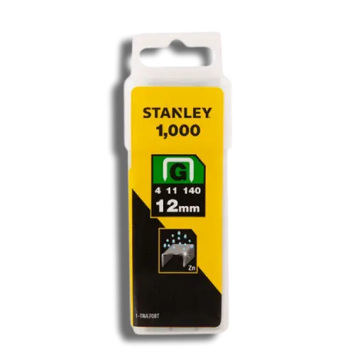 Stanley STA1TRA708T Heavy-Duty Staples 12mm PK 1000