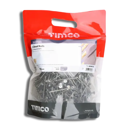 TIMCO Clout Nail Aluminium 65 x 3.35mm Bag 1kg