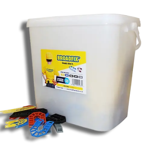 Broadfix Assorted U Shims Kit Tub of 300