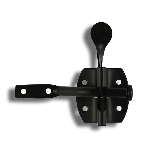 50mm Black TIMCO Automatic Gate Latch Plain Bag