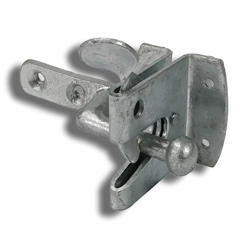 50mm H/D Hot Dipped Galvanised Automatic Gate Latch Plain Bag