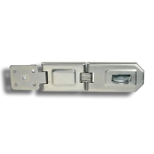 160mm TIMCO Single Hinged Hasp & Staple ZP