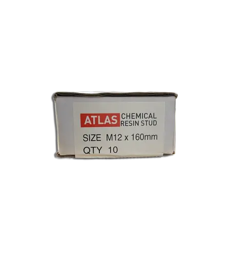 Atlas M12x160mm BZP Resin Stud PK 10 (8220008) - EpicCentre Supply Ltd
