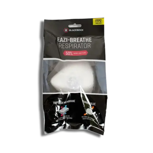BRock PK1 FFP2 Moulded Valved Respirator