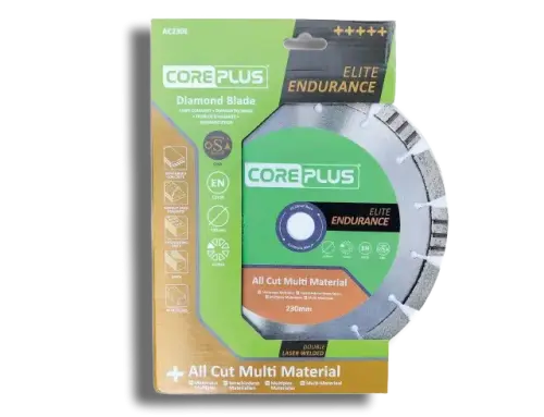 CorePlus AC230E Elite All Cut Multi-Material Diamond Blade 230mm
