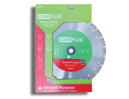 CorePlus GP300 General-Purpose Hybrid Turbo Diamond Blade 300mm