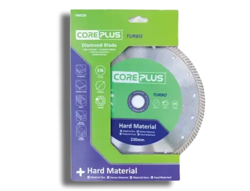 CorePlus HM230 Hard Material Turbo Diamond Blade 230mm