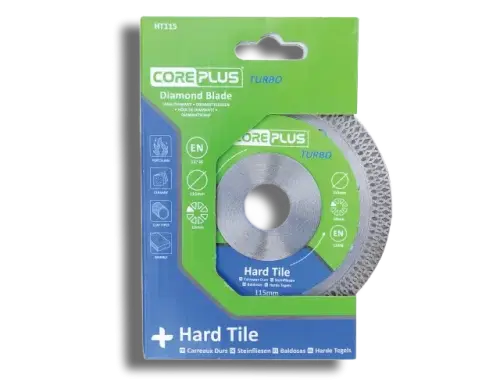CorePlus HT115 Hard Tile Turbo Diamond Blade 115mm
