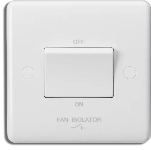 Knightsbridge 10AX 3 Pole Fan Isolator Switch