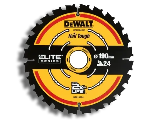 Dewalt DEWDT10304QZ Framing Circular Saw Blade 190 x 30m x 24T (7520006) - EpicCentre Supply Ltd