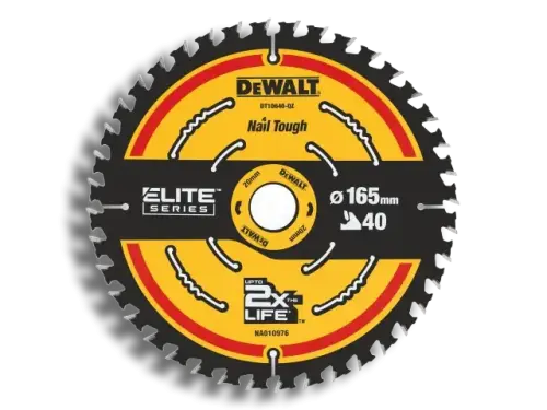 Dewalt DEWDT10640QZ Cordless Circular Saw Blade 165x20mmx40T (7520001) - EpicCentre Supply Ltd