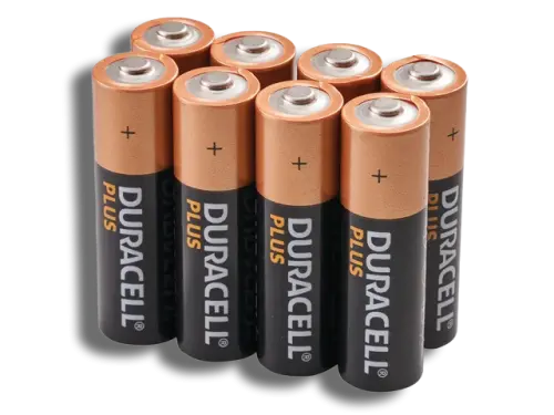Duracell Plus Power Batteries AA PK 8