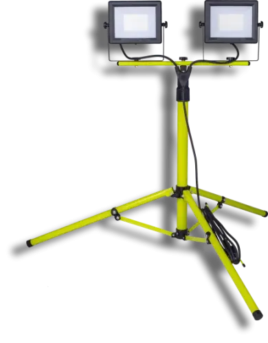 Luceco EFLDTT50B50-05 Tripod Work Light 2 x 50W