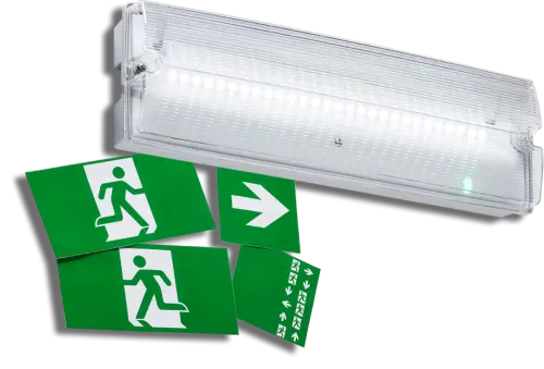 Knightsbridge 230V IP65 3W LED Emergency Bulkhead