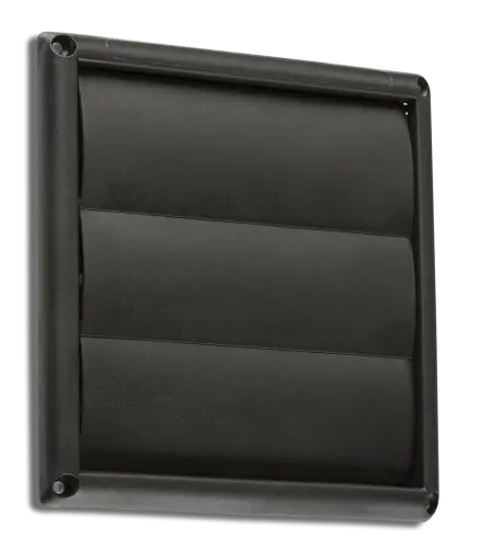 Knightsbridge 100mm/4" Gravity Shutter Black
