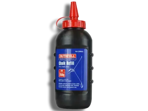 Faithfull FAICPRED Chalk Powder Red 250g