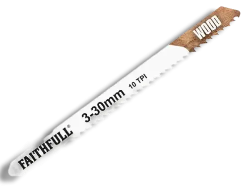 Faithfull Jigsaw Blades Laminate/Wood PK 5
