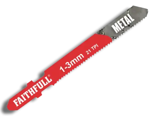 Faithfull Jigsaw Blades Metal T118A PK 5