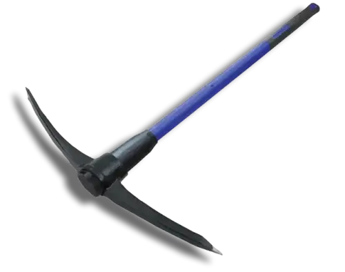 Faithfull FAIPICK7FH Fibreglass Handle Pick Axe 3.17kg (7lb)