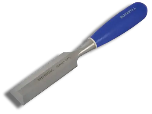Faithfull FAIWCB114 Bevel Edge Chisel Blue Grip 32mm