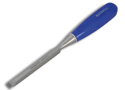 Faithfull FAIWCB12 Bevel Edge Chisel Blue Grip 13mm