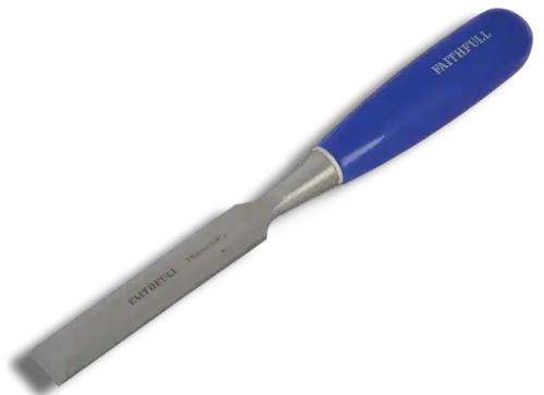 Faithfull FAIWCB34 Bevel Edge Chisel Blue Grip 19mm